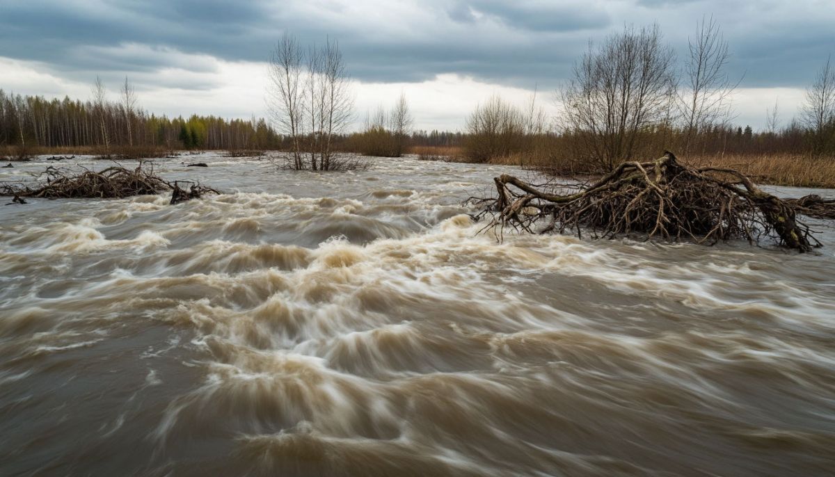 Pavodok navodnenie reka