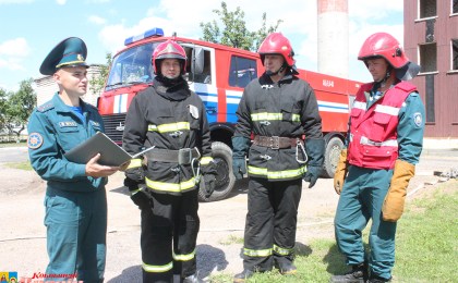 Лучшее подразделение Кобринского РОЧС