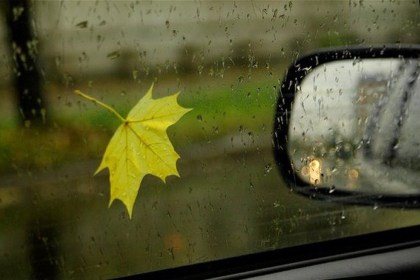 На дороги приходит осень