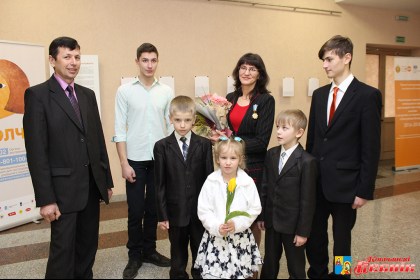 Узнагароджаны ордэнам Маці