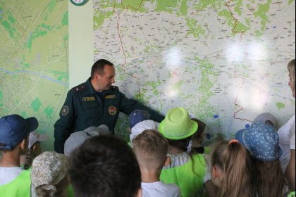 В гостях у спасателей