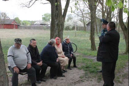 О безопасности с сельчанами