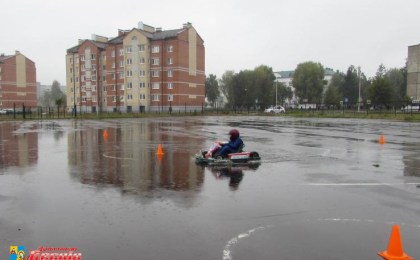 Кубок Брестской области по фигурному вождению карта наш!