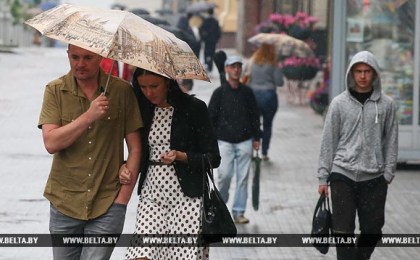 Август начнется неустойчивой погодой с дождями