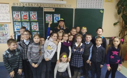 Не забудьте фликер! ГАИ Кобринского района проводит комплекс профилактических мероприятий