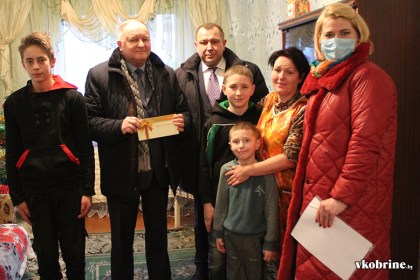 Участники акции «Наши дети» заглянули в гости к семьям Кобринщины