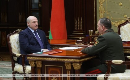 Лукашенко обсудил с Министром обороны замысел белорусско-российского учения «Запад-2021»