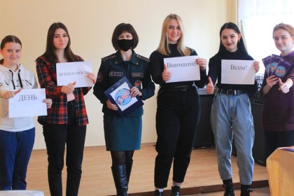 Студенты Кобринского политехнического колледжа – за безопасность!