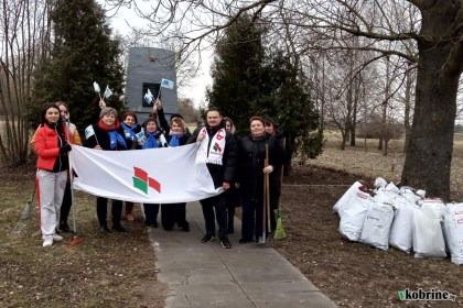 25 марта РОО “Белая Русь” и ОО “Белорусский союз женщин” в Кобринском районе проводят экологическую акцию «За чистоту и порядок»