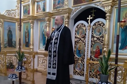 4 апреля на вечернем Богослужении в Христорождественской церкви прошла особая Великопостная служба — Пассия.