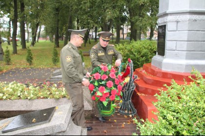 Офицеры военного комиссариата Кобринского и Жабинковского районов присоединились к празднованию Дня народного единства