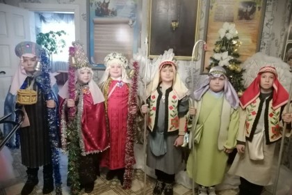 Праздник Рождества Христова прошёл в воскресной школе кафедрального Собора святого благоверного князя Александра Невского
