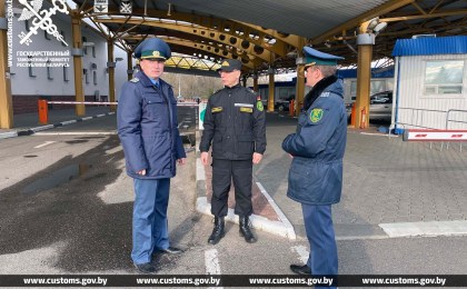 Председатель Государственного таможенного комитета проинспектировал работу автодорожных и железнодорожного пунктов пропуска в регионе деятельности Брестской таможни