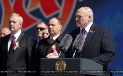 Александр Лукашенко: «Последователи нацистов одержимы идеей реванша. Но открыто сражаться с наследниками советского народа не готовы»