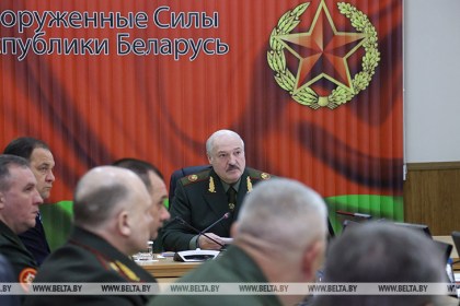Александр Лукашенко провел совещание по вопросам обеспечения военной безопасности Беларуси
