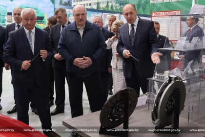 Рабочая поездка Александра Лукашенко в Бобруйск