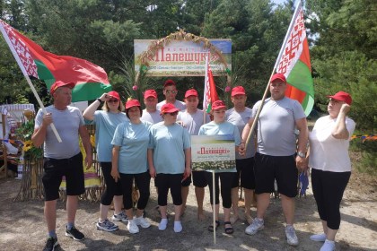 Туристический слет предприятий и организаций агропромышленного комплеска Кобринщины проходит 1 июля в агрогородке Лука