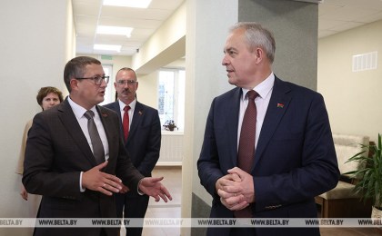 Сергеенко принял участие в открытии нового помещения службы «Одно окно» в Дзержинском райисполкоме