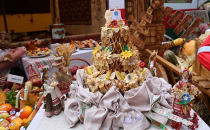 Торговля на областном фестивале-ярмарке тружеников села «Дожинки-2022» в г. п. Телеханы Ивацевичского района