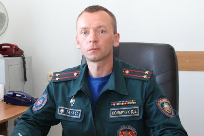 Дмитрий Комарчук назначен исполняющим обязанности начальника Кобринского РОЧС
