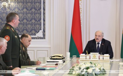 Александр Лукашенко провел совещание по вопросам безопасности