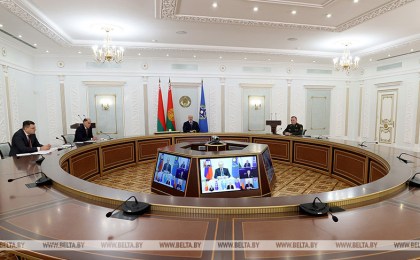 Откровенная дискуссия и предложения на злобу дня. О чем говорил Лукашенко на онлайн-саммите ОДКБ