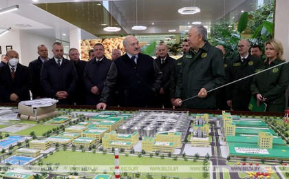 «Подарок, который мы сделали своими руками». Александр Лукашенко официально запустил производство БНБК