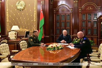 Лукашенко принял с докладом председателя Следственного комитета