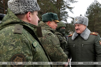 Лукашенко прибыл на Обуз-Лесновский полигон под Барановичами