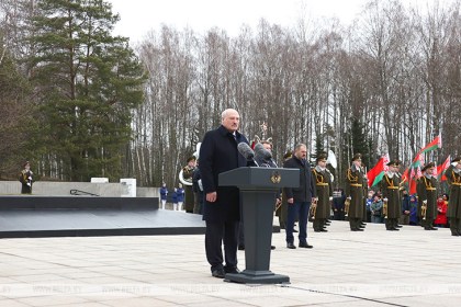 Обращение Президента Беларуси по случаю 80-летия трагедии в Хатыни