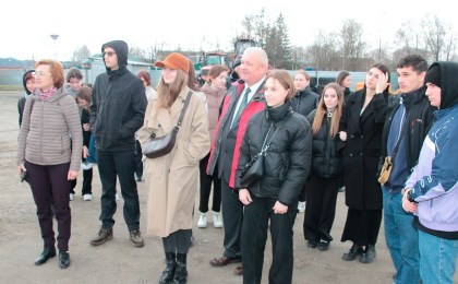 На Кобринщине учащихся аграрных классов ознакомили с будущими профессиями