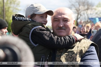 Рабочая поездка Президента в Гомельскую область