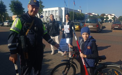 Под контролем ГАИ - уязвимые участники дорожного движения