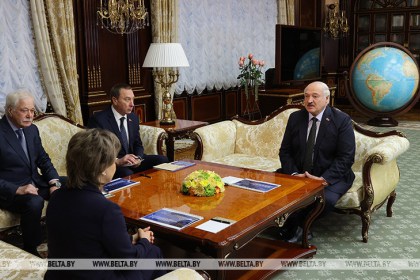 Лукашенко встретился с генеральным директором АО «Российский экспортный центр» Вероникой Никишиной