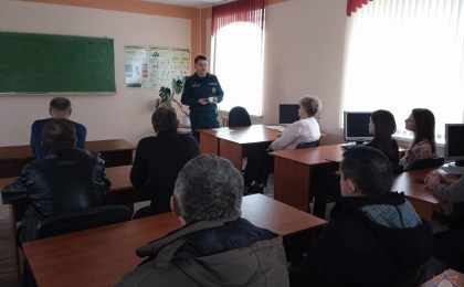 Доступно о важном: спасатели встретились с коллективом ГП «Кобринское ЖКХ»