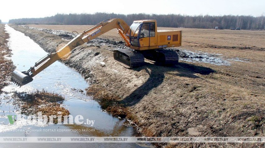 В Кобринском районе в 2024 году необходимо привести в порядок 1,7 тыс. га мелиорированных земель