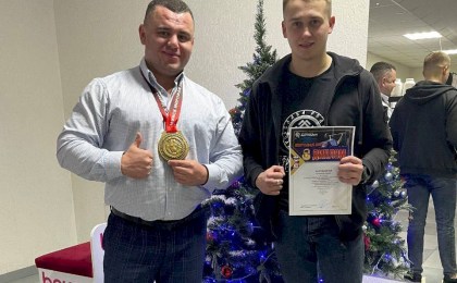 Вадим Корженевич стал серебряным призером на фестивале силовых видов спорта в Минске