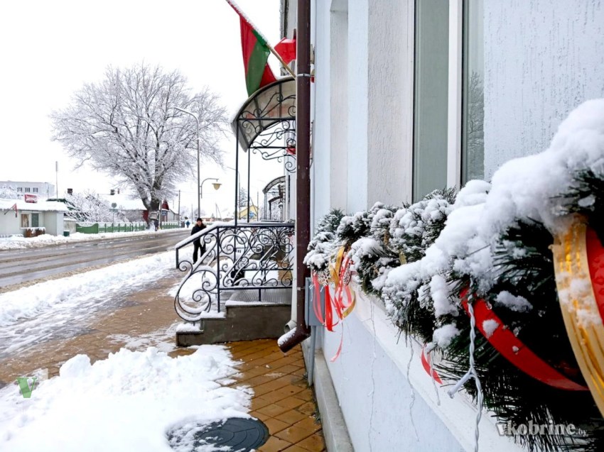 Снежные улицы Кобрина. ФОТО