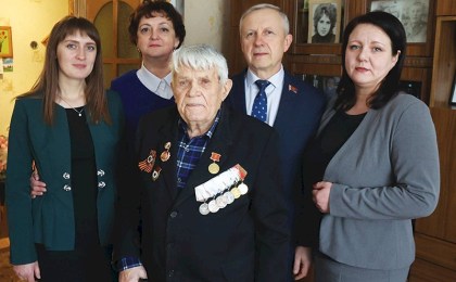 «От всей души» на Кобринщине: 4 января праздничная делегация навестила Нинеля Гасюка