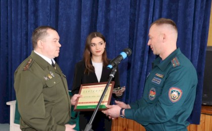 Военно-патриотический клуб «Град» открылся на базе ГУО «Средняя школа №7 г. Кобрина»