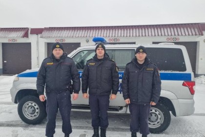 Оперативная работа правоохранителей в Кобринском районе: спасение людей в сложных погодных условиях