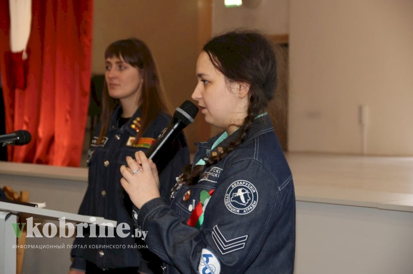 Бойцы студенческого отряда «Лёд и пламя» побывали в Кобринском государственном политехническом колледже. ФОТОРЕПОРТАЖ