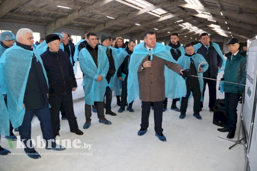 Выездное заседание коллегии комитета по сельскому хозяйству и продовольствию Брестского облисполкома проходит на базе Кобринского района