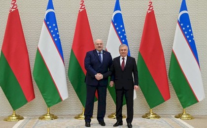 Лукашенко: Узбекистан стал опорной точкой для Беларуси в Центральной Азии