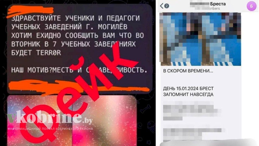 В социальных сетях появилась фейковая информация об убийствах в школах