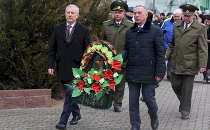 В Кобрине прошли торжественные мероприятия, посвящённые 35-летию вывода советских войск из Афганистана