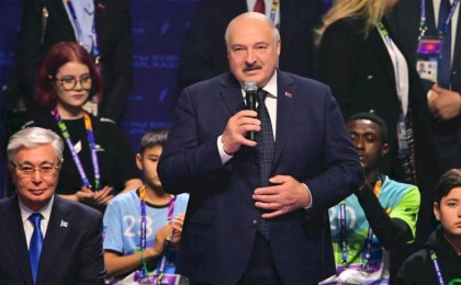 «Наперад у будучыню, сябры!» Лукашенко с коллегами по СНГ посетил открытие Игр Будущего в Казани