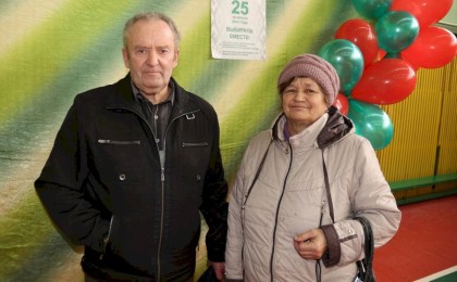 Голосование проходит на участке N1 в РФОУ «Атлант»
