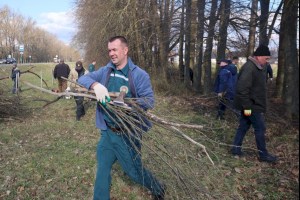 Экологическая акция по наведению порядка на территории проходит в Кобрине