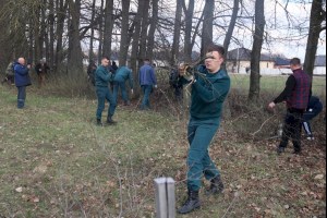 Экологическая акция по наведению порядка на территории проходит в Кобрине